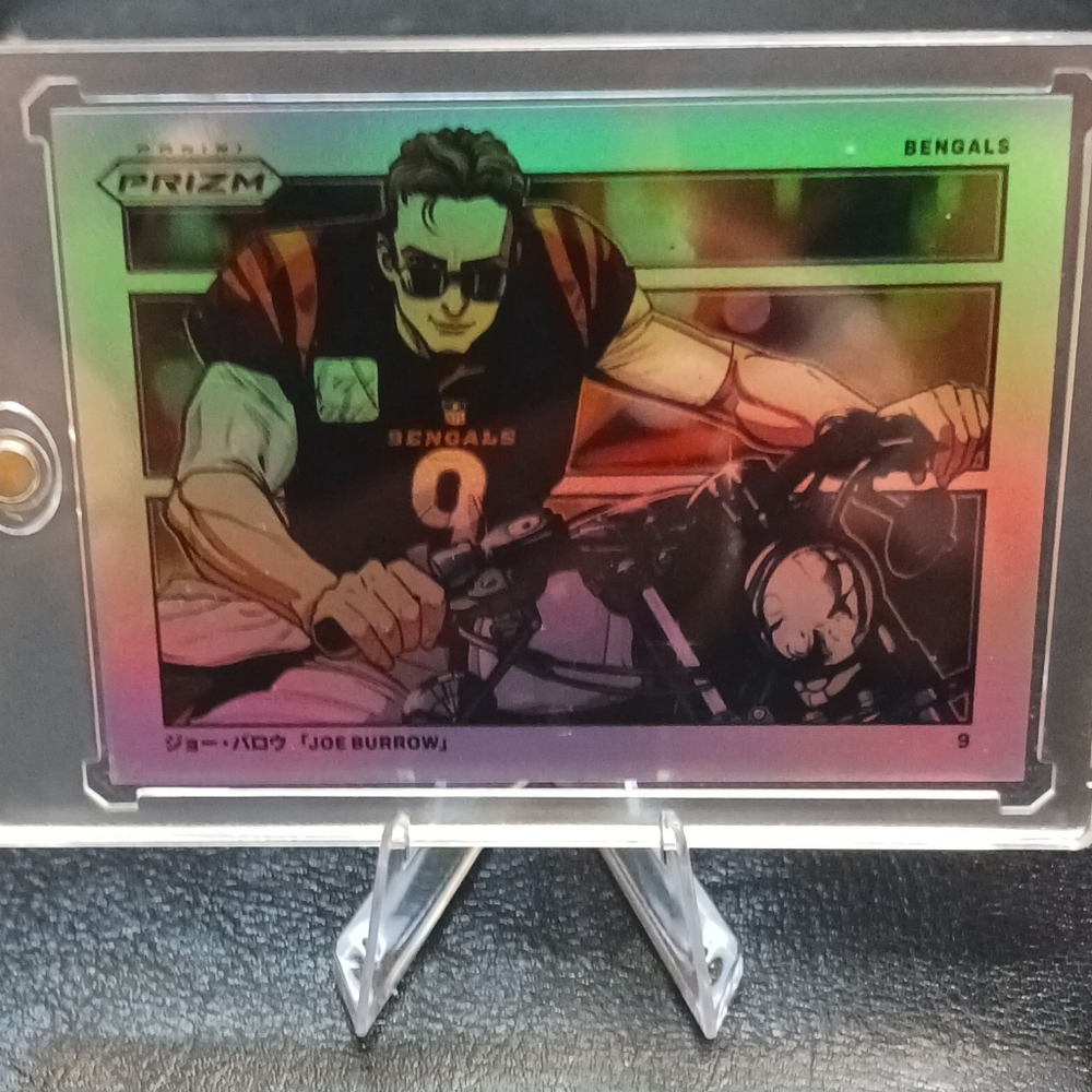 2024 Panini Prizm Manga Joe Burrow Novelty Card